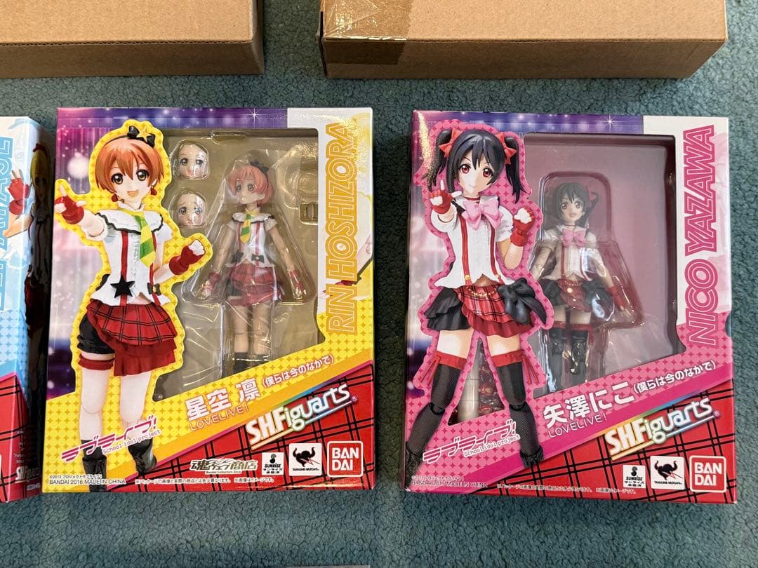 未開封 ラブライブ！ S.H.Figuarts 僕らは今のなかで 9個フルセット