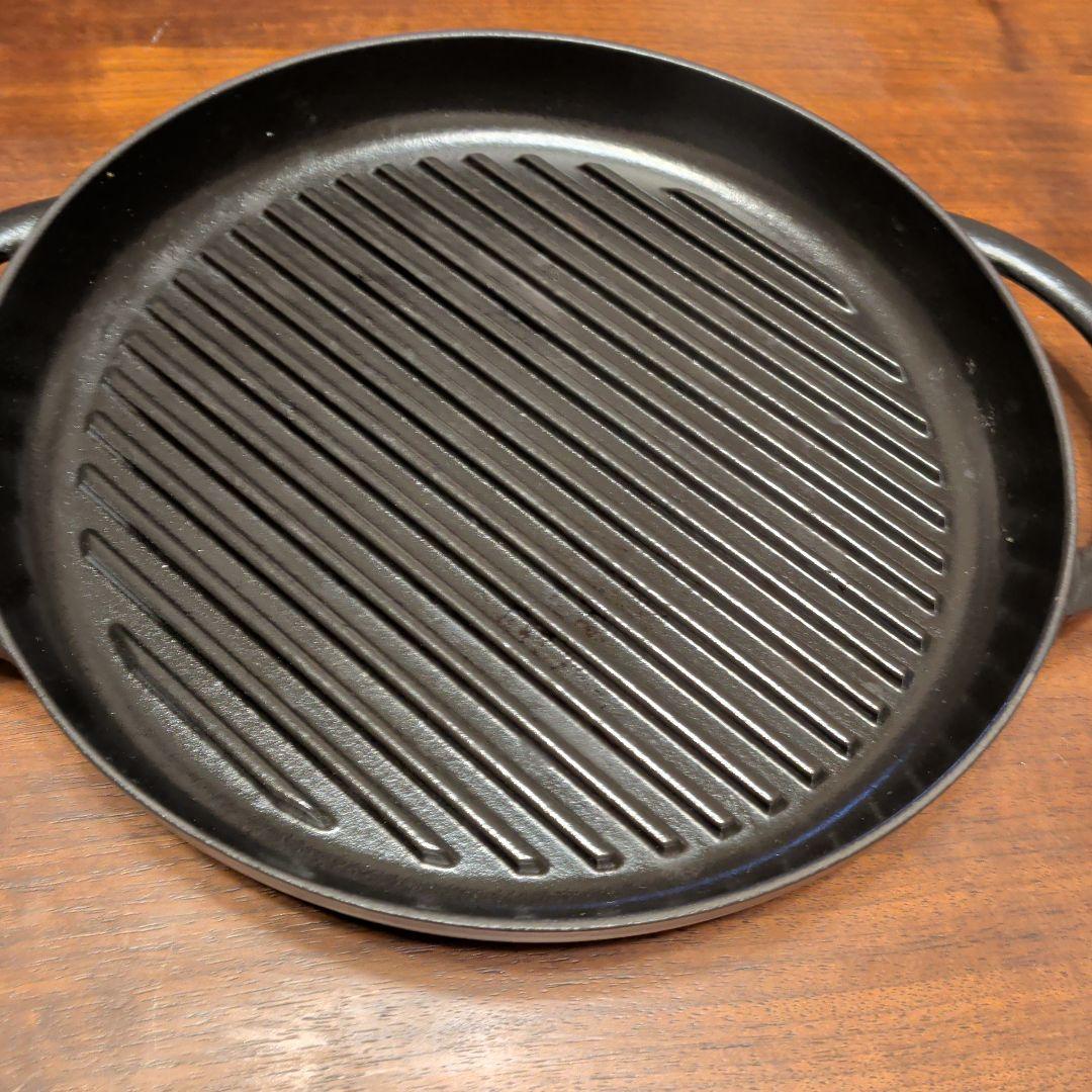 STAUB 鋳鉄製グリルパン 26cm