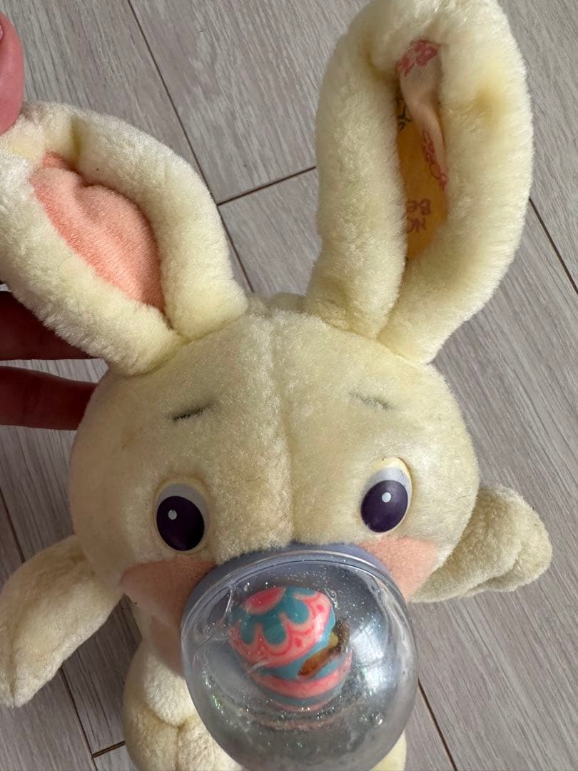 アメリカ購入1989年ノージーベアうさぎヴィンテージ　ナイルパーチ　ムチャチャ