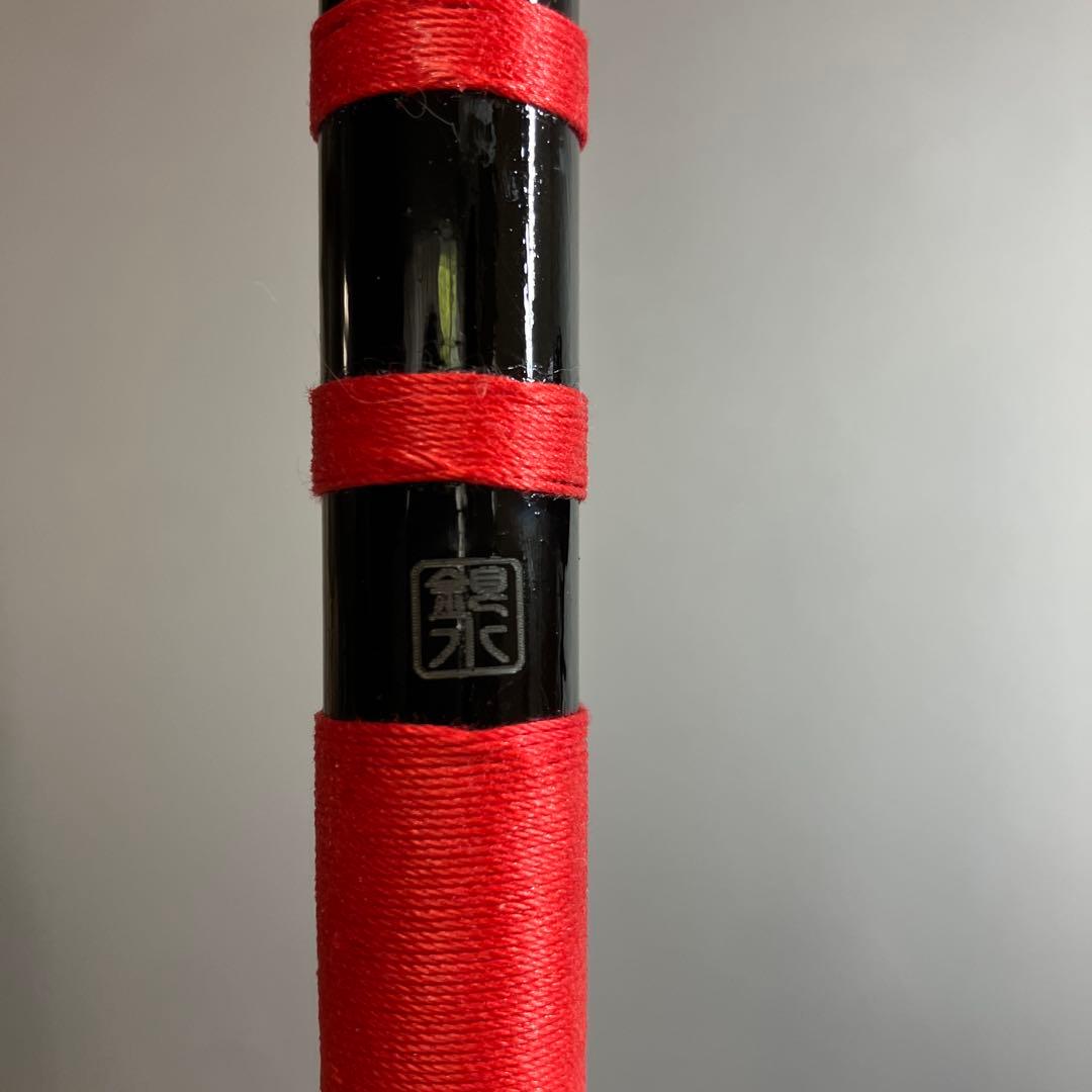 【入門】神楽笛リコーダー式（古典調篠笛、囃子笛）CMRX-105 総巻　咥え笛