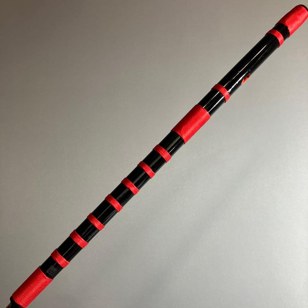 【入門】神楽笛リコーダー式（古典調篠笛、囃子笛）CMRX-105 総巻　咥え笛