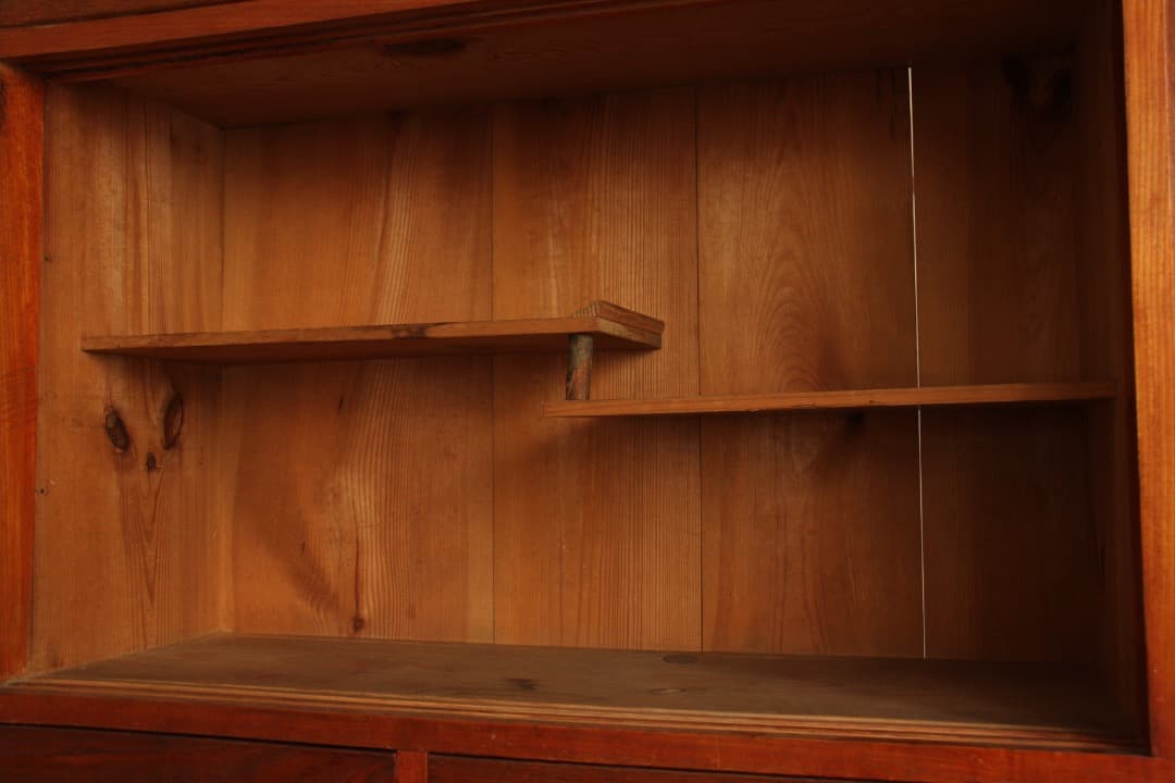 収納棚　食器棚　木製　古道具　古家具　和家具　ビンテージ　アンティーク　レトロ