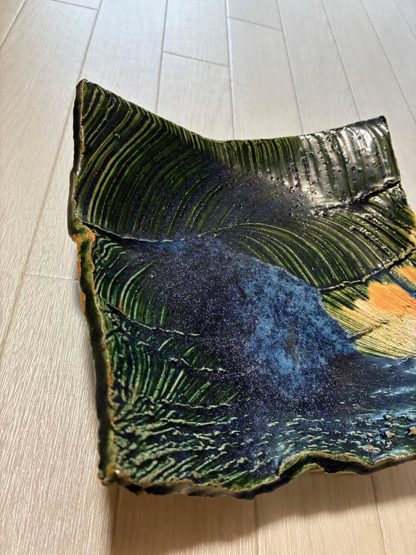 久岡冬彦　角皿　八寸