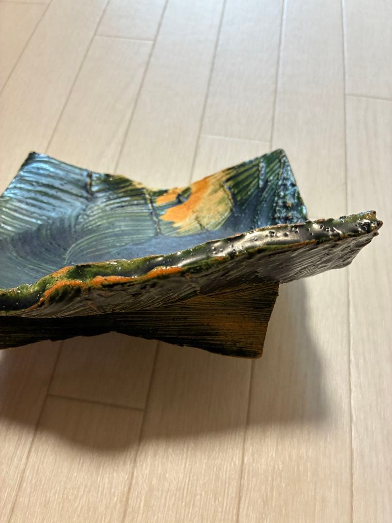 久岡冬彦　角皿　八寸