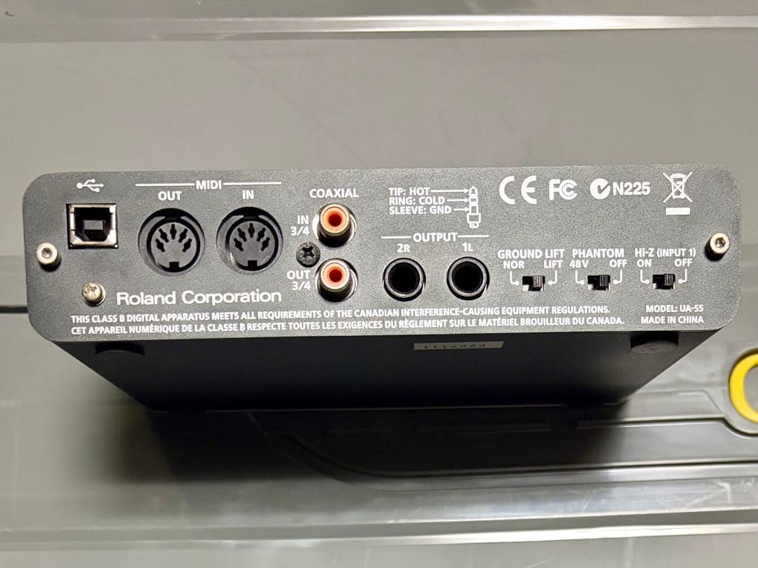 Roland QUAD-CAPTURE UA-55 オーディオインターフェイス