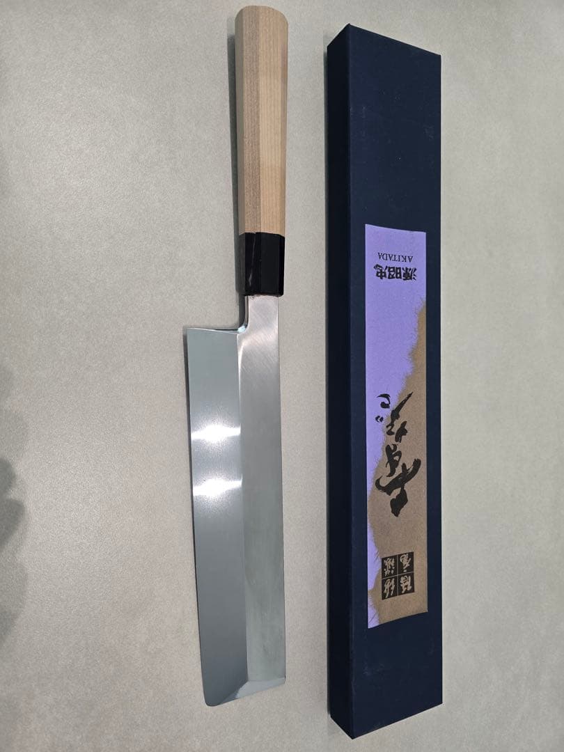 水野鍛錬所 関東型 薄刃 VG-10全鋼 225mm - メルカリ