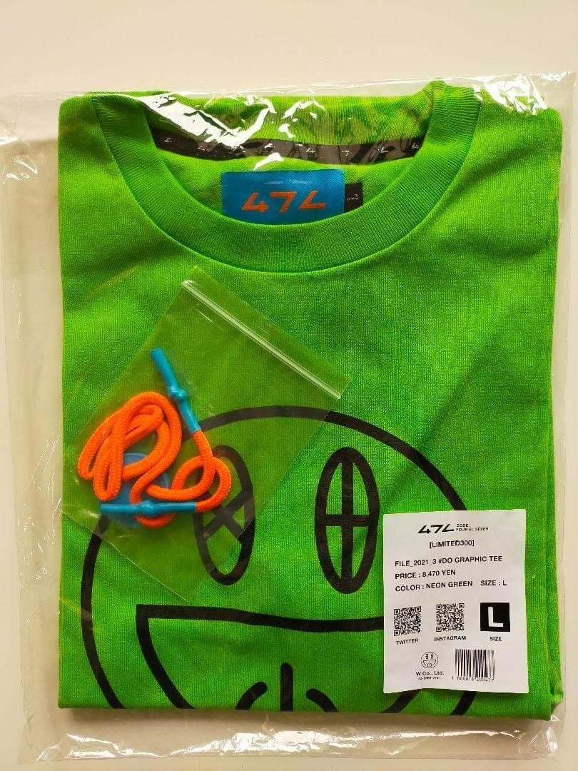 code47L ネオン プリントTシャツ TKCH タイショウ DO-0001 - メルカリ