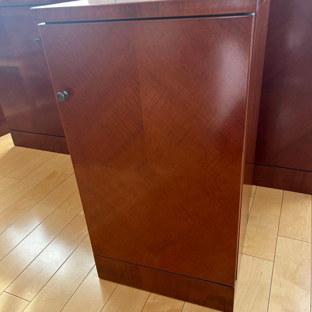 極希少カリモク　アラード　突板　ダイヤモンド貼り　サイドボード　キャビネット③