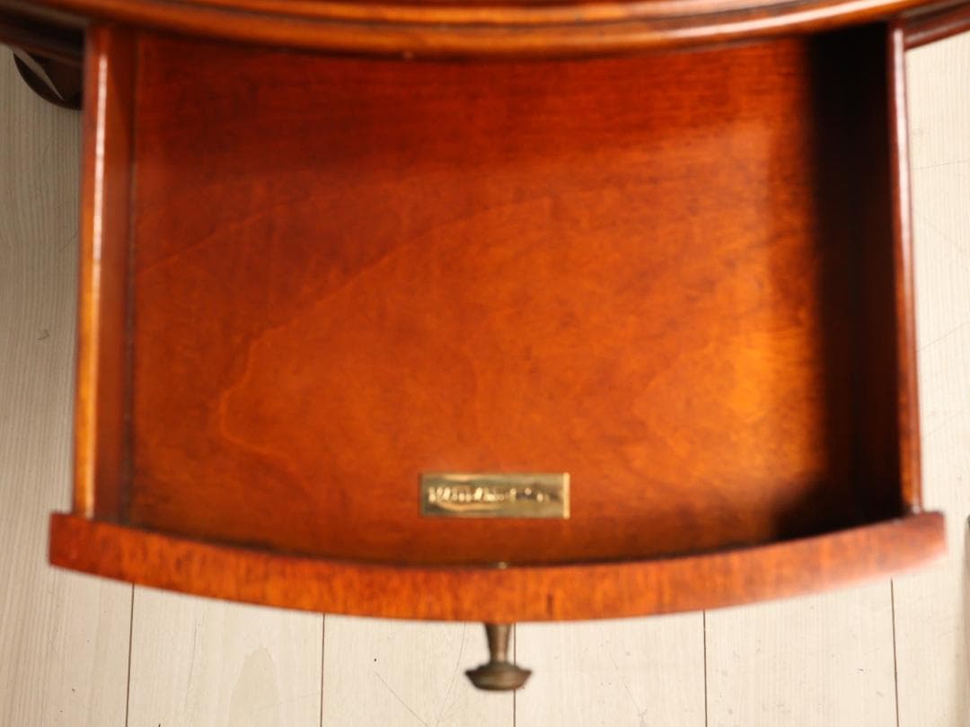 BK245　Maitland Smith　エクセターゲームテーブル　マホガニー