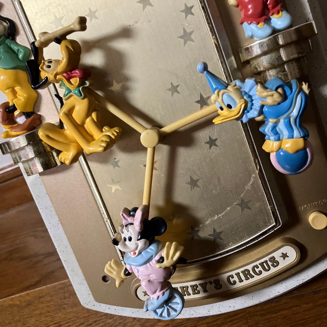 ジャンク】「ディズニー 壁掛け からくり 時計 昭和 レトロ - メルカリ