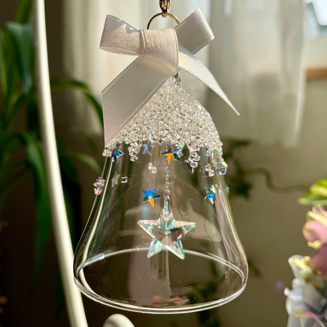 サンキャッチャー スワロフスキーオーナメントベル 現品限り✩.*˚さっちゃん様