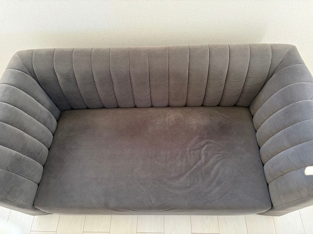 Francfranc ソファ　ダークグレー 2-3人用ソファ