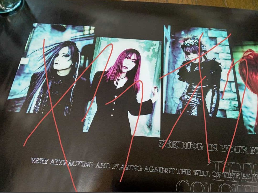 DIR EN GREY ポスター MISSA 楓 初期 非売品