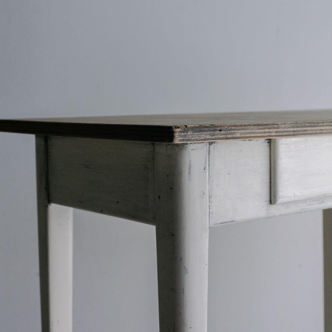 フランス アンティークデスク パイン 古家具 無垢材 ブロカント