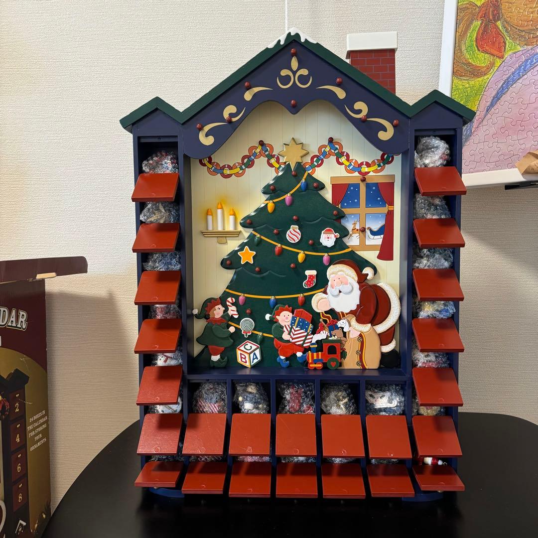 コストコ 木製アドベントカレンダー クリスマス - メルカリ