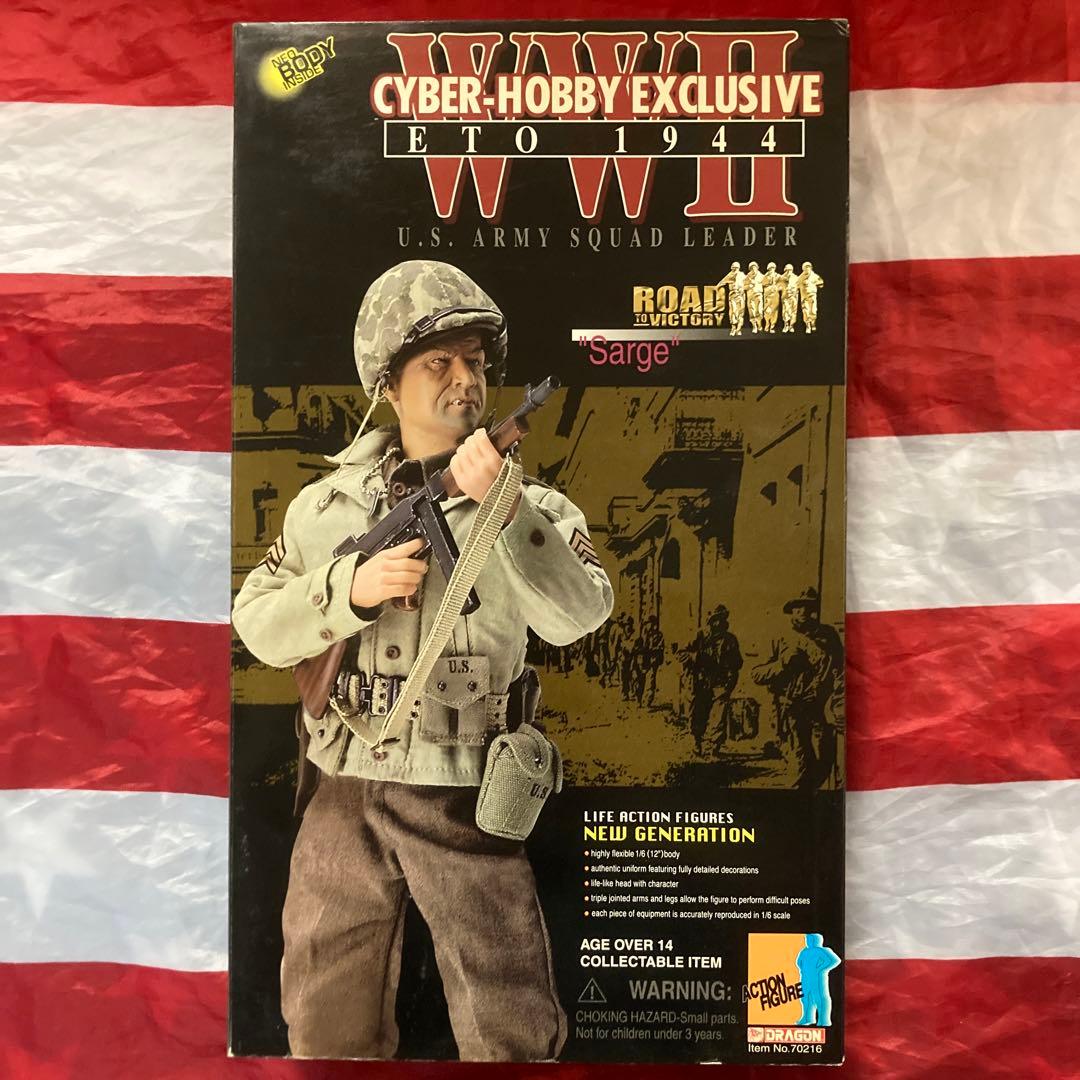 ドラゴンモデルズ1/6アメリカ陸軍分隊長サージことCOMBATのサンダース