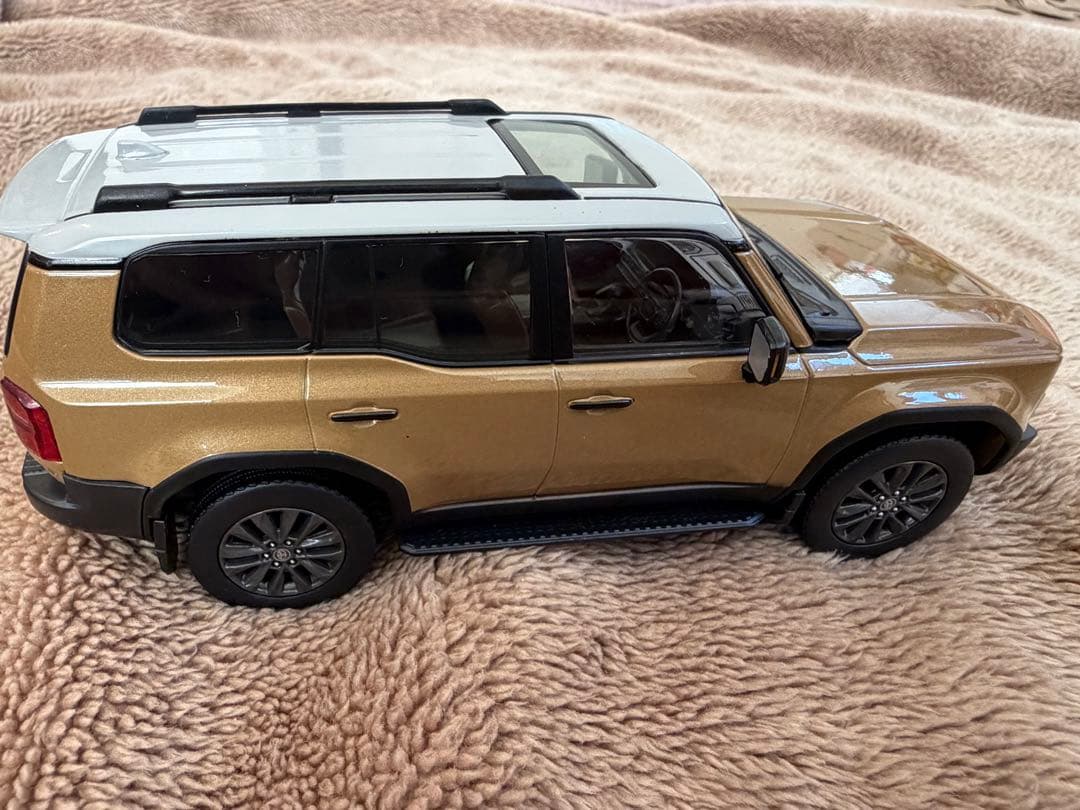 トヨタ ランドクルーザー ランクル250 ミニカー レア サンド×ライトグレー