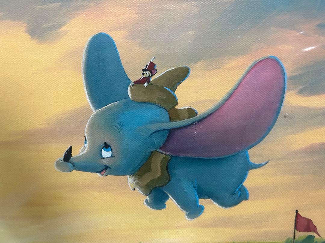ディズニー公式ファインアート　ダンボ