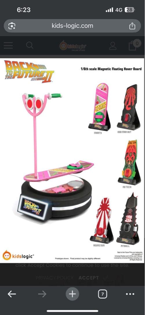 Title kis back to the future2Hover Board - メルカリ