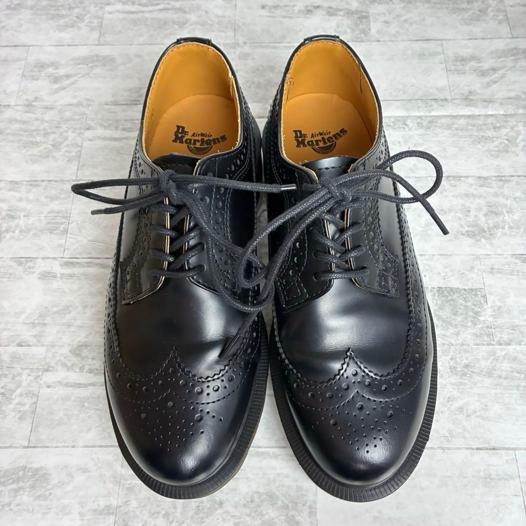 ドクターマーチン 5ホール ウイングチップ 3989 約21.5~22cm - メルカリ