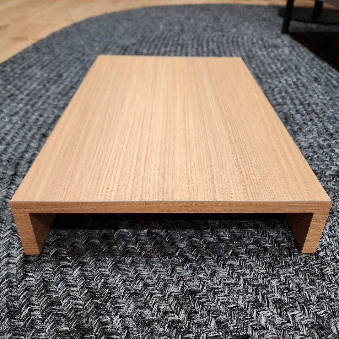 【美品】NOYES ソファ用 アームテーブル オーク