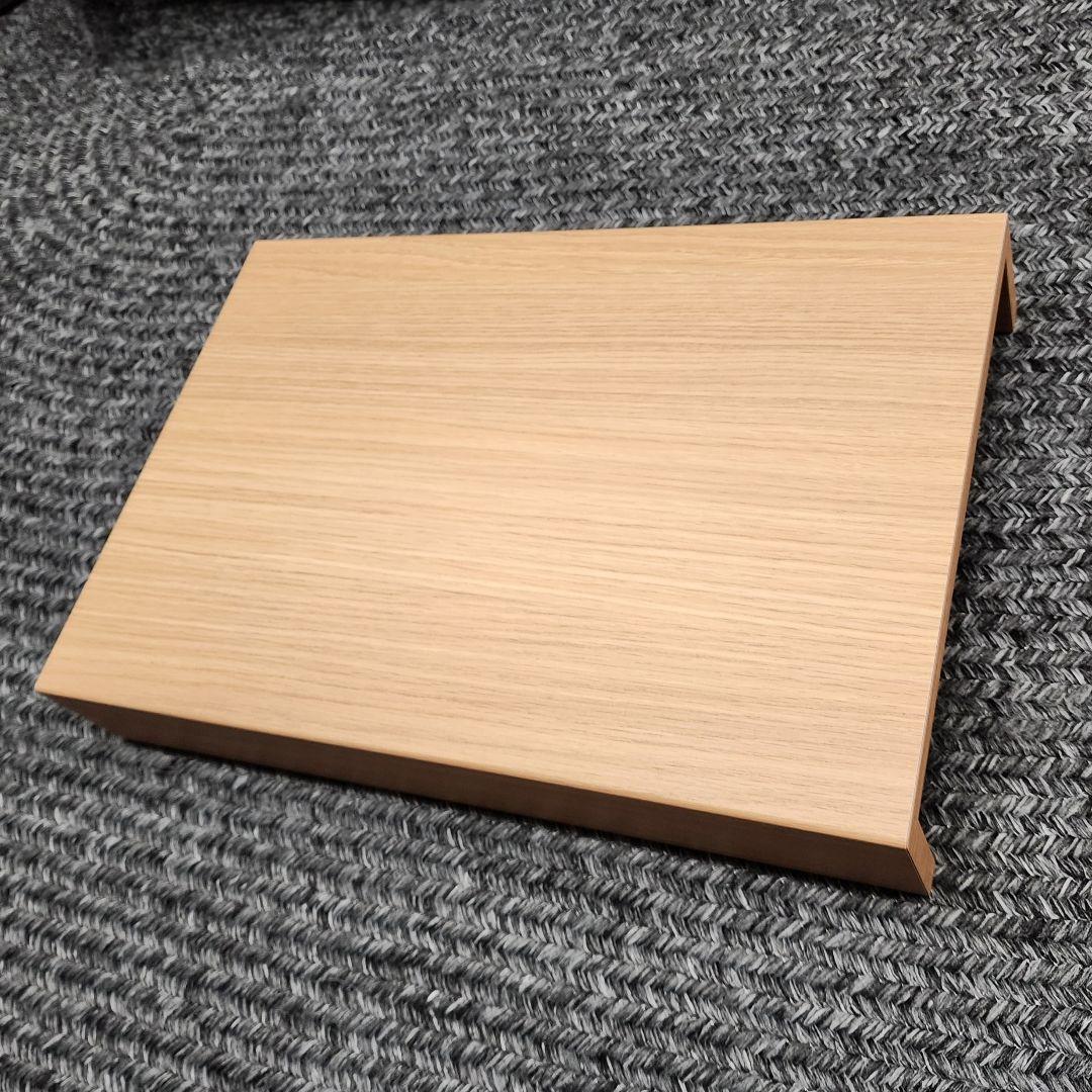 【美品】NOYES ソファ用 アームテーブル オーク