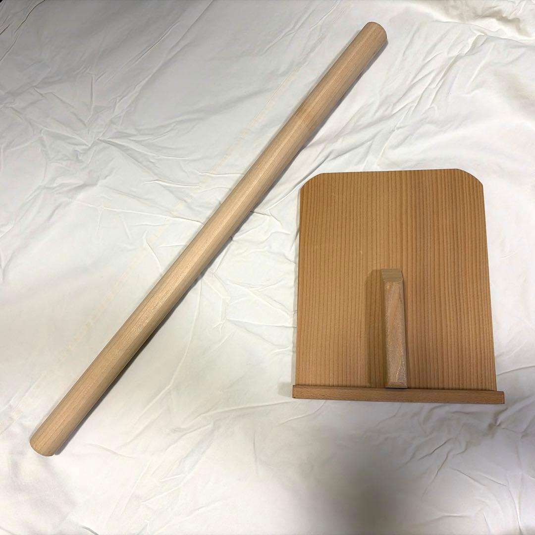 本格蕎麦打ち　麺打ち道具セット