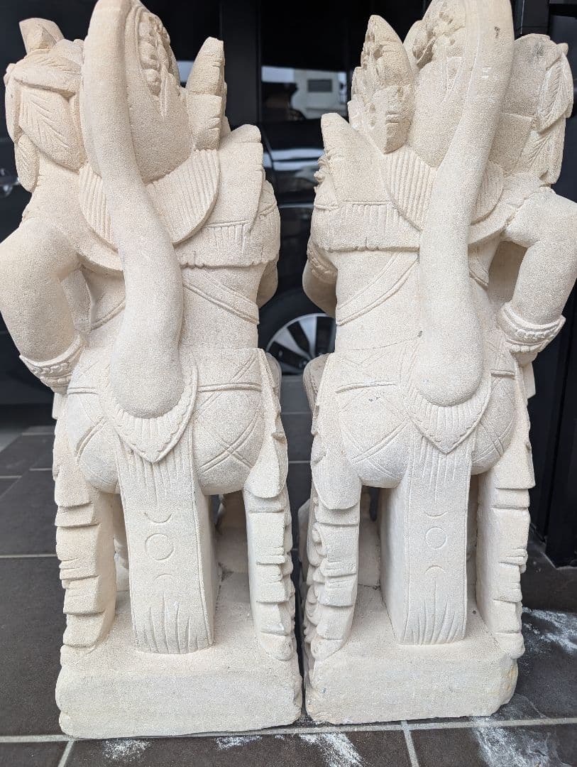 ラクササ☆バリ島 石像 石彫り ラクササ 神 最強守護神