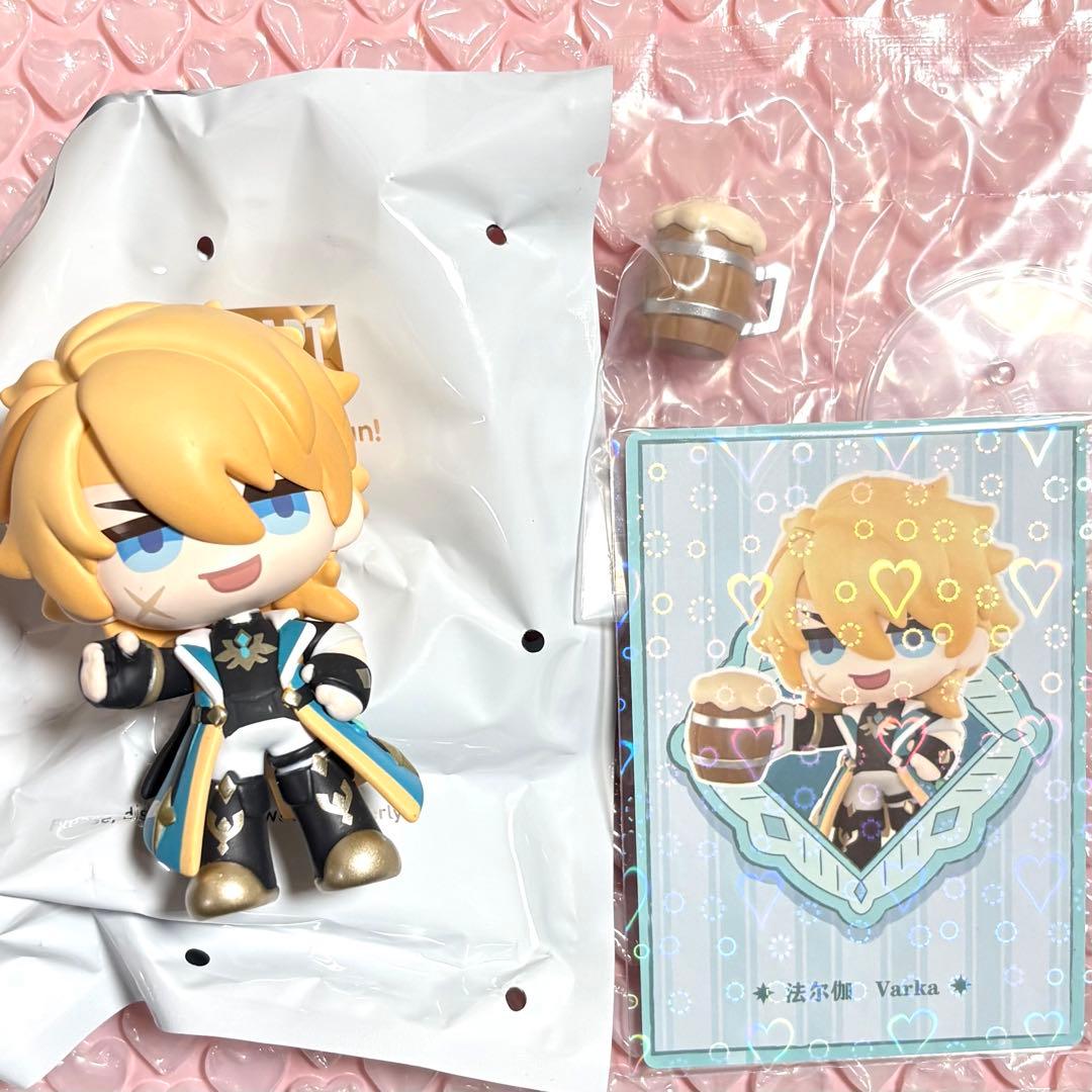 原神 POPMART 喜びの集い ちびキャラ フィギュア ナドクライ ファルカ