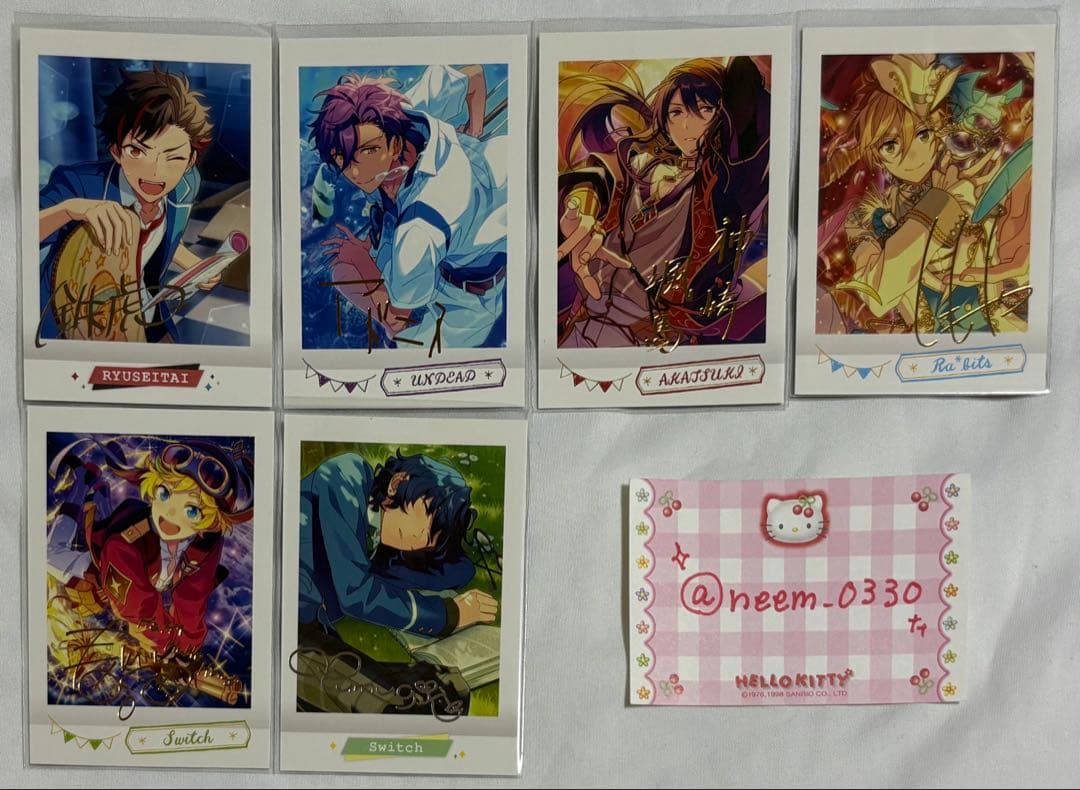 あんスタ 紙類 まとめ売り ぱしゃこれクリアカード アルカナカード