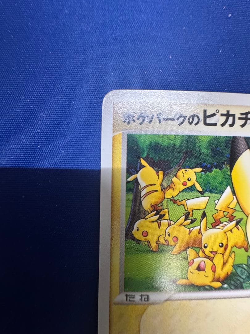 ポケモンカード ポケパークのピカチュウ
