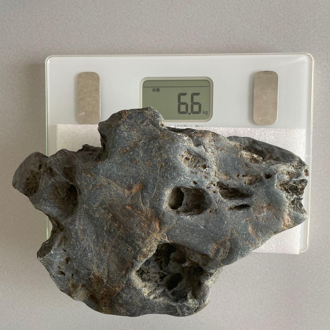 八海山石　蒼黒石　うぶ石　ジャグレ　6.6kg