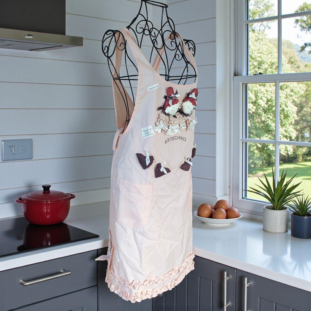 【新品未使用】Potechino ポテチーノ さえら エプロン