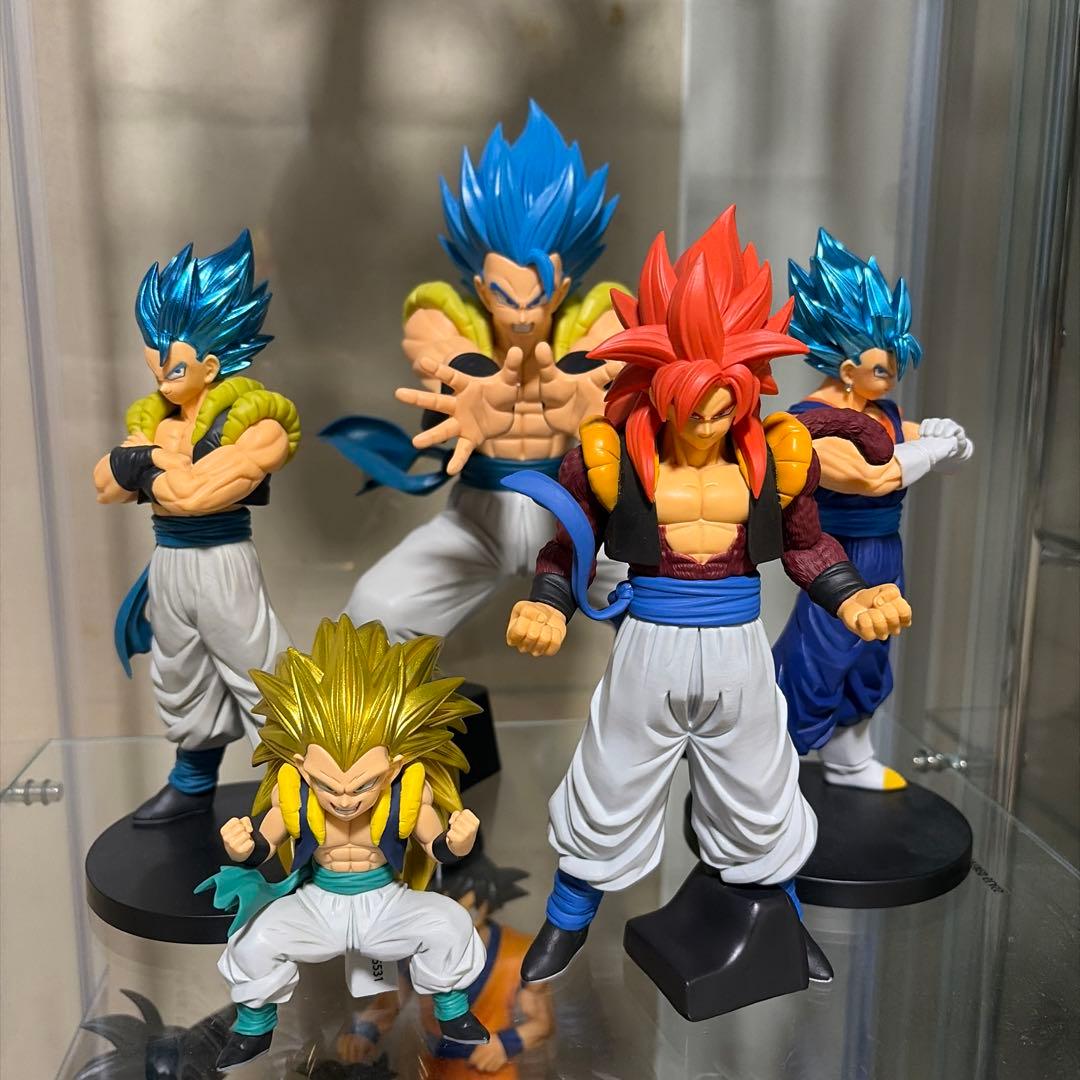 ドラゴンボール ゴジータ ゴテンクス ベジット他フィギュア5体セット