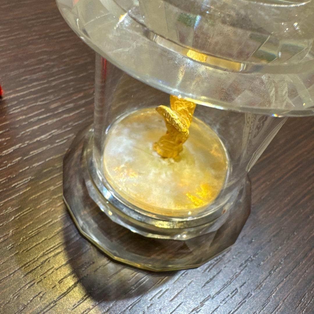 千足金 鶴 鳳凰 置物 金 中国 22金 23金