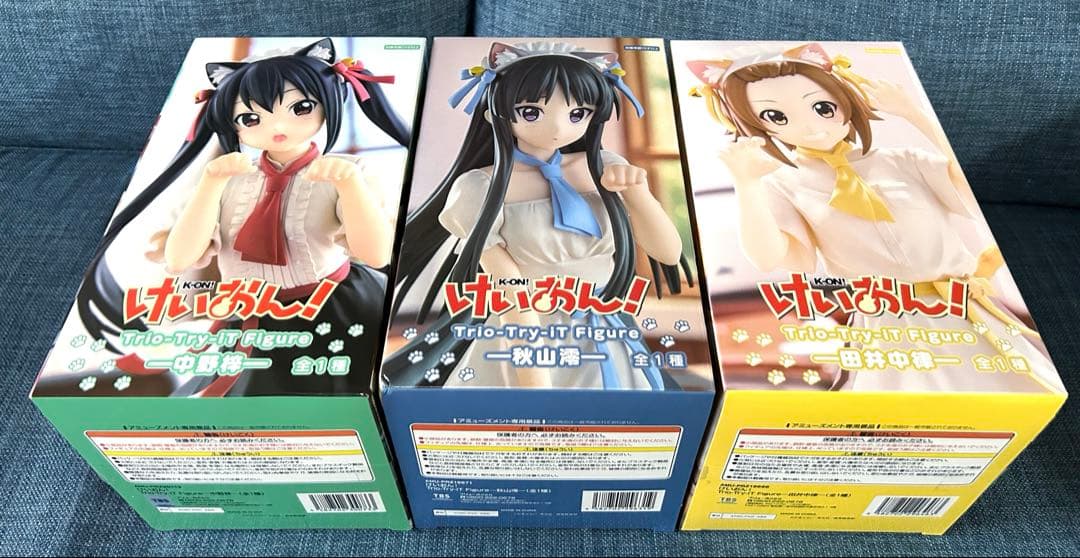 匿名配送】 けいおん！ Trio-Try-iT Figure 3点セット - メルカリ
