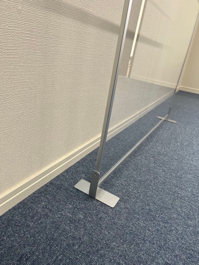 金属製パーテーションスクリーン２個セット