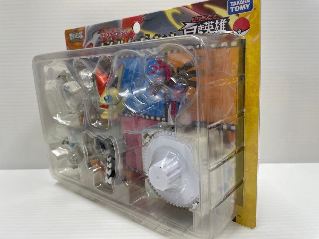 レア】ポケモン モンコレ ムービーセット ビクティニ レシラム BW 未