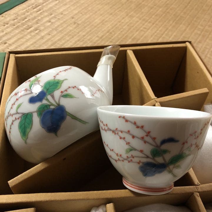 おそらく新品未使用です◎宮内庁御用達 深川製磁 宮内庁御用達 有田焼釜元