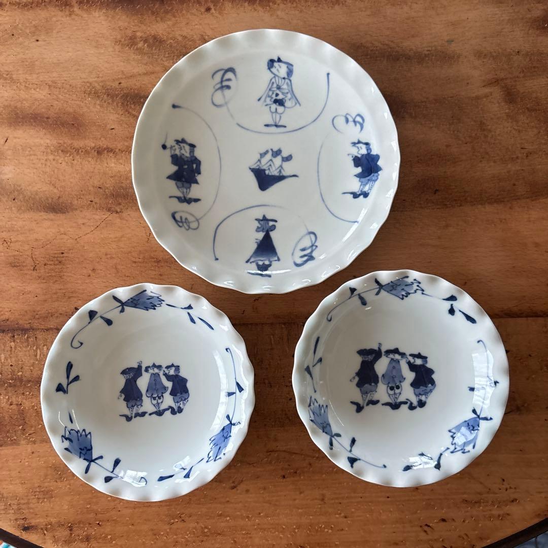 有田焼 青花 しん窯 小皿 中皿 湯呑み コーヒーカップ ワイングラス他