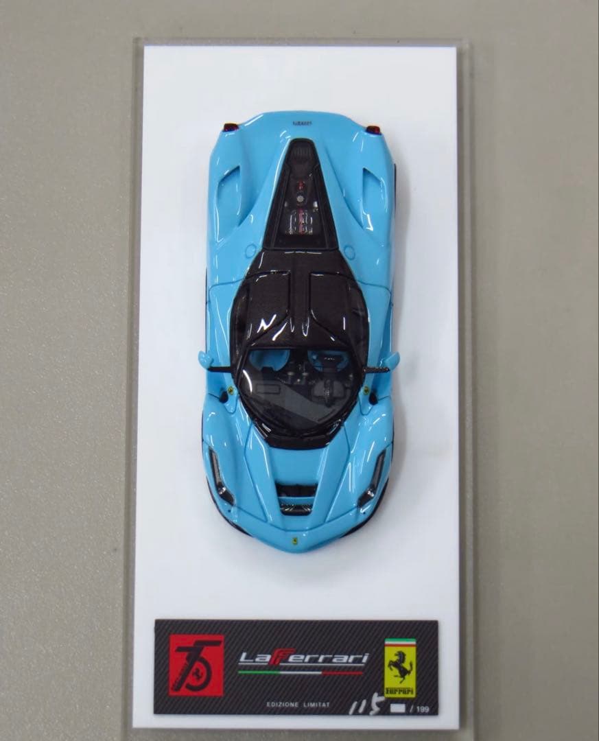 1/64 DMH フェラーリ ラフェラーリ Laferrari sky blue - メルカリ