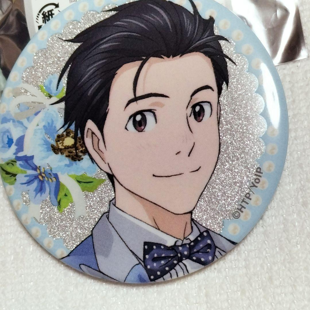 ユーリ!!! on ICE×with a WISH 缶バッジ ヴィクトル 勇利 - メルカリ