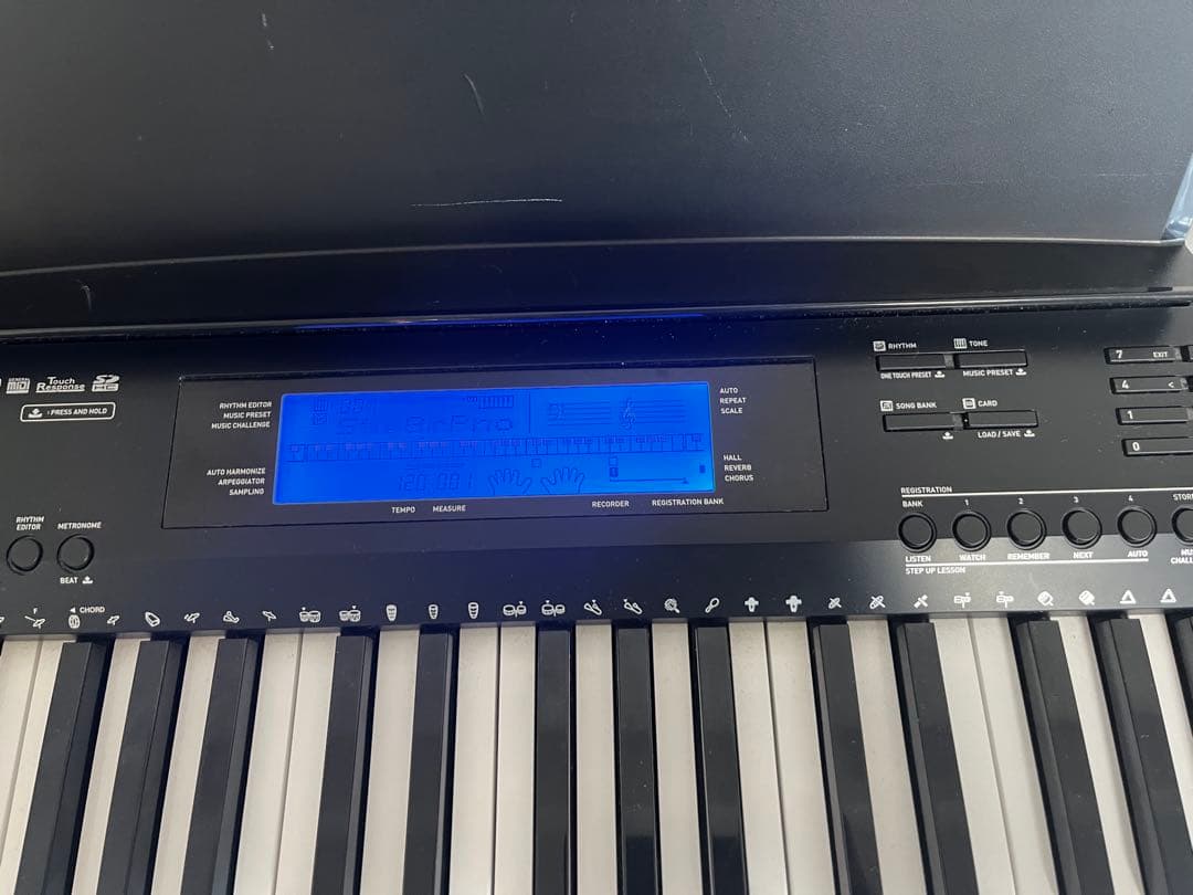 CASIO 88鍵キーボード CDP-240RBK スタンド・椅子付き