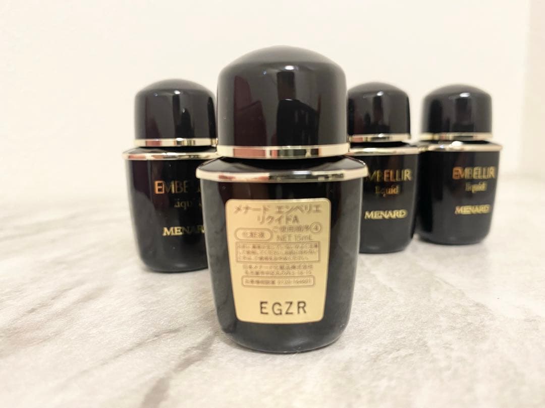 メナード エンベリエ リクイド　ミニボトルサンプル 5個 75ml