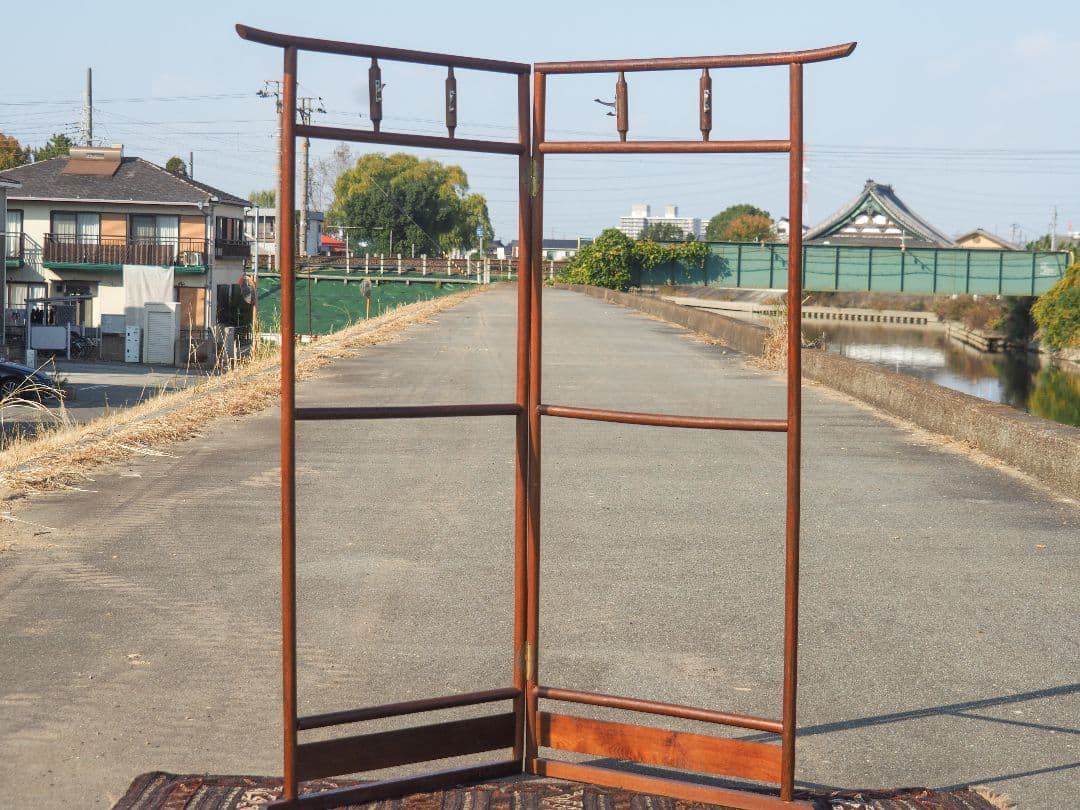 アンティークジャパニーズハンガーラック