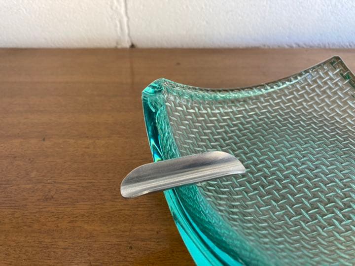 灰皿　小物入れ　アッシュトレイ　アメリカ　ビンテージ　ガラス