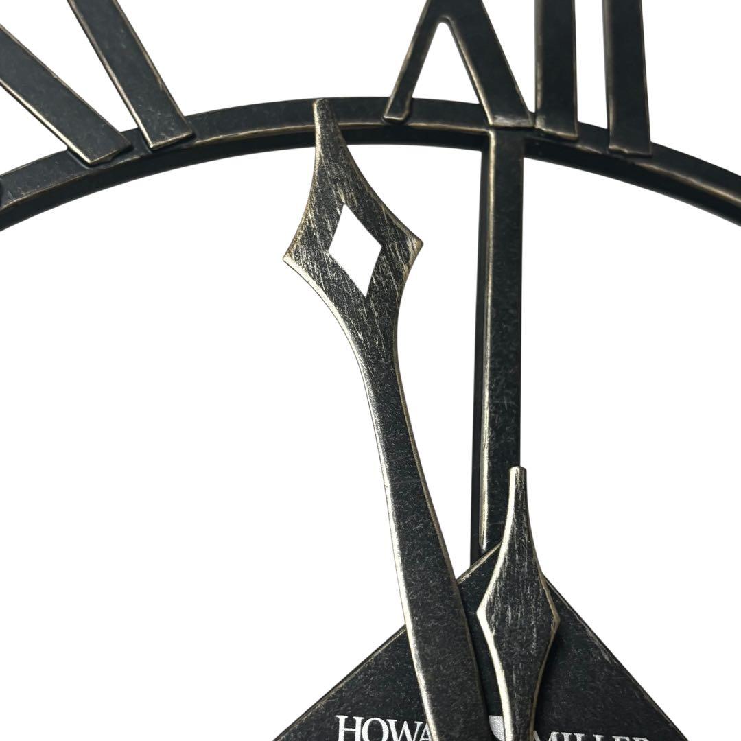 Howard Miller ハワードミラー 掛け時計 アンティーク調 金属製