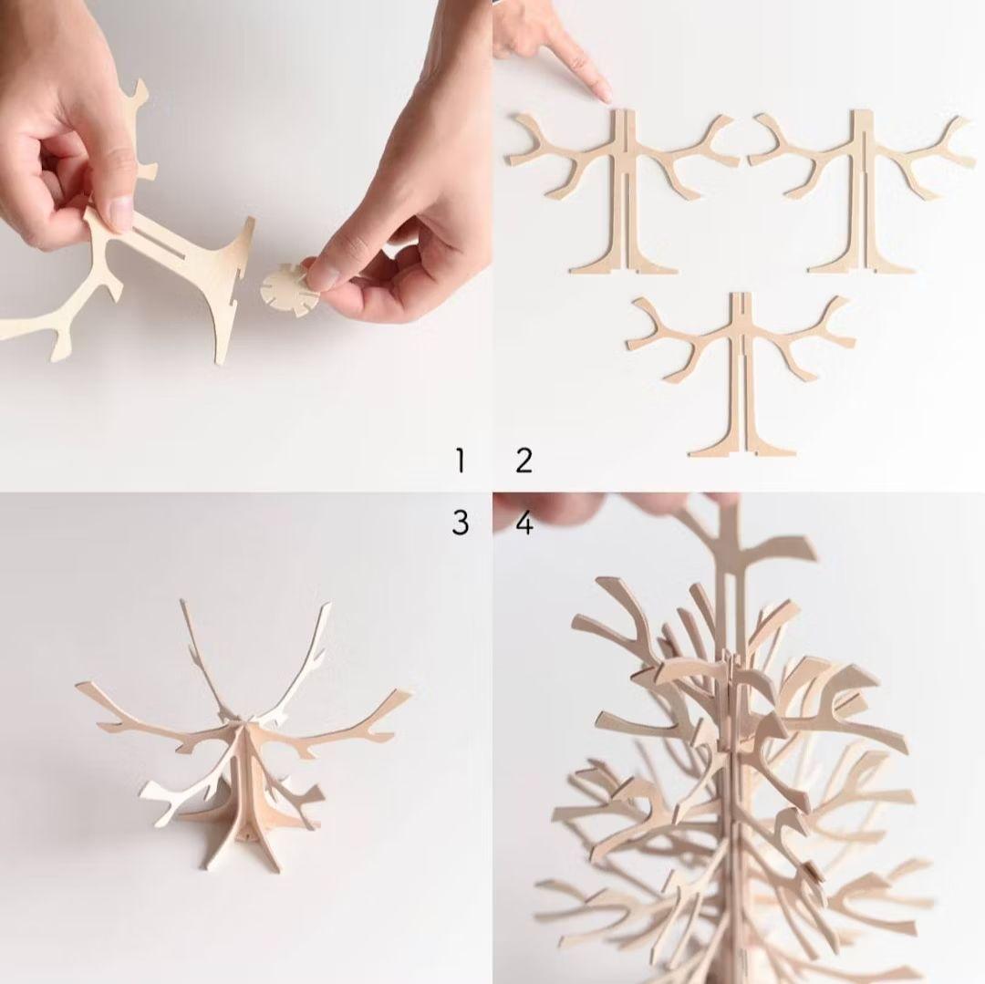 ◾新品未開封品◾lovi ロヴィ 白樺のツリー モミの木 +ミニボール2種セット