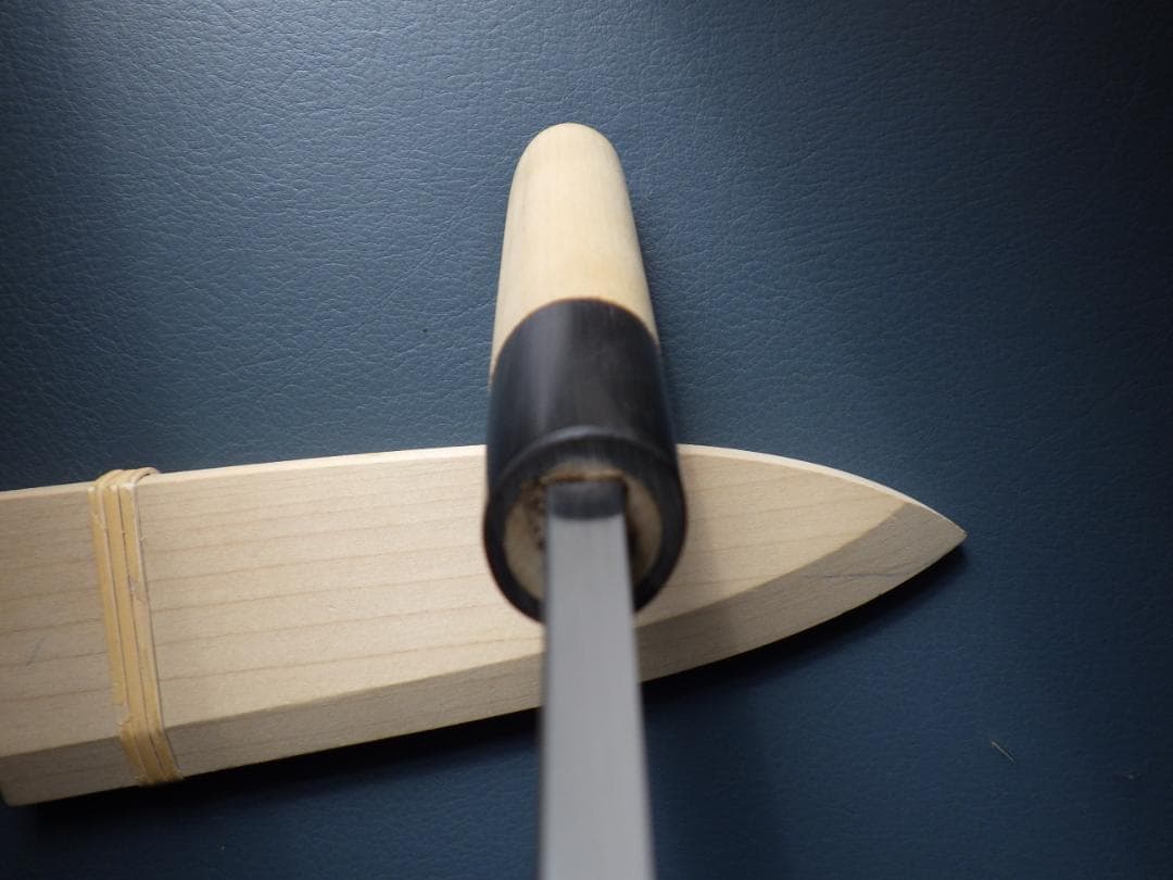 尚大正吉☆相出刃包丁6寸・水牛柄/鞘付属☆堺打刃物☆△記名有