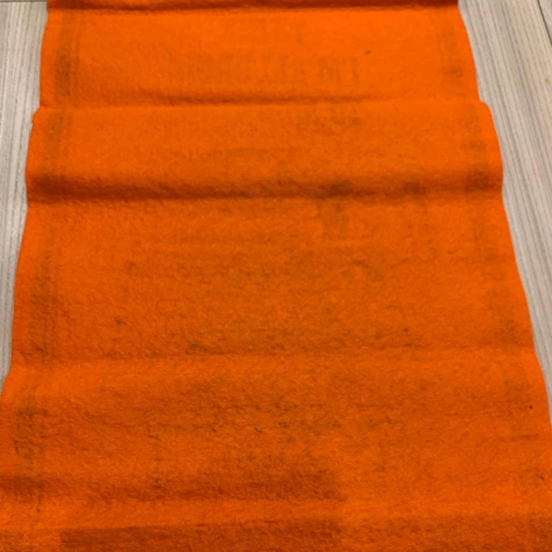 70's スヌーピー フェルトバナー ペナント オレンジ ピーナッツ